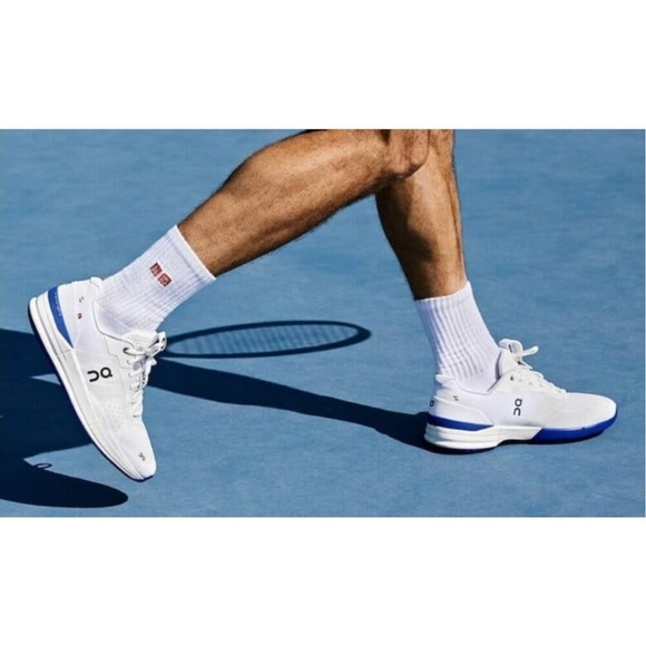 Size 12 - On The Roger Pro White Indigo sneakers men - Picture 13 of 13